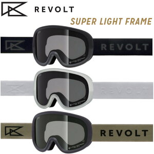 Tt 25-26 REVOLT {g S[O SUPER LIGHT FRAME BLK WHT SGK X[p[Cgt[ ʃY  Xm[{[h SNOWBOARD GOGGLE K̔X 2025-2026 \񏤕i