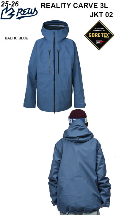 楽天市場】REW 25-26 REALITY CARVE 3L JKT 02 GORE-TEX 3L