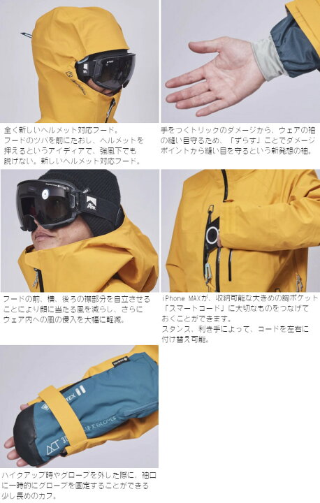 楽天市場】REW 25-26 REALITY CARVE 3L JKT 02 GORE-TEX 3L