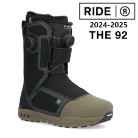 [特典付き] 24-25 RIDE ライド スノーボード ブーツ THE 92 メンズ BOA 正規販売店 snowboard 2024-2025 ご予約商品