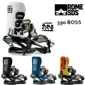 22-23 ROME SDS ローム エスディエス 390 BOSS ユニセックス ビンディング バインディング BINDING 正規販売店 スノーボード SNOWBOARD 2022-2023