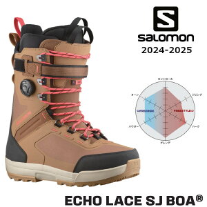 24-25 SALOMON T ECHO LACE SJ BOA GR[ [X SJ {A Y Xm[{[h u[c K̔X snowboard 2024-2025