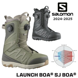 24-25 SALOMON T LAUNCH BOA SJ BOA [` {A SJ {A Y Xm[{[h u[c K̔X snowboard 2024-2025