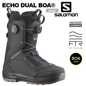 25-26 SALOMON サロモン ECHO DUAL BOA WIDE エコー デュアル ボア ワイド メンズ スノーボード ブーツ 正規販売店 snowboard 2025-2026