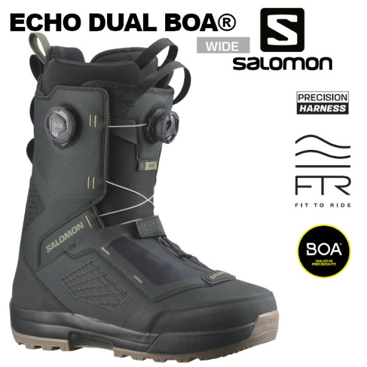 楽天市場】25-26 SALOMON サロモン ECHO DUAL BOA WIDE エコー 