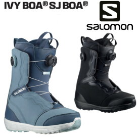 23-24 SALOMON サロモン IVY BOA SJ BOA アイビー ボア レディース スノーボード ブーツ 正規販売店 SNOWBOARD 2023-2024