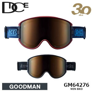 ���T�t�� 26-27 DICE �_�C�X �S�[�O�� GOODMAN �O�b�h�}�� GM64276 Photochromic / Ultra Light Purple / Bronze Mirror �t�H�g�N���~�b�N�E�e�N�m���W�[ ���� �����Y �X�m�[�{�[�h SNOWBOARD 2026-2027 ���\�񏤕i