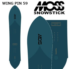 [特典付き] 24-25 MOSS SNOWSTICK モス スノースティック WINGPIN 159 159cm パウダー SNOWBOARD スノーボード 板 日本正規品 2024-2025 ご予約商品
