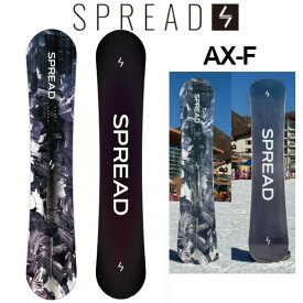 25-26 SPREAD スプレッド AX-F エーエックスエフ キャンバー モデル 尾川 慎二 プロデュース スノーボード グラトリ SNOWBOARD 正規品 2025-2026