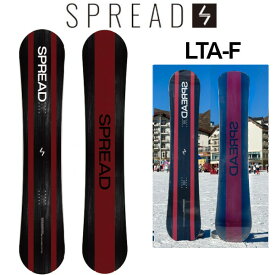 25-26 SPREAD スプレッド LTA-F エルティーエーエフ キャンバー モデル 尾川 慎二 プロデュース スノーボード グラトリ SNOWBOARD 国産 正規品 2025-2026