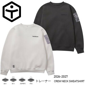 26-27 TAOTECH �^�I�e�b�N �g���[�i�[ CREW NECK SWEAT SHIRT �N���[�l�b�N �X�E�F�b�g ���N�� �����Y ���f�B�[�X �X�m�[�{�[�h �E�G�A ���K�̔��X SNOWBOARD 2026-2027 ���\�񏤕i