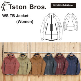 Teton Bros ティートン ブロス WS TB Jacket Women レディース ジャケット バックカントリー 2023 FW 23秋冬モデル TB233-01W 正規販売店 2023-2024 Fall/Winter