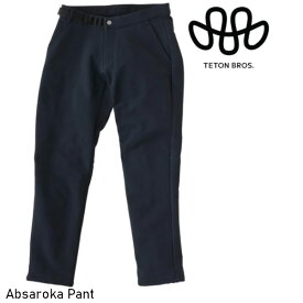 25-26 Teton Bros ティートン ブロス Absaroka Pant メンズ 裏起毛 ソフトシェルパンツ 2025 FW 25秋冬モデル 正規販売店 2025-2026 Fall/Winter TB253-58M
