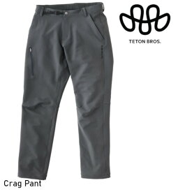 25-26 Teton Bros ティートン ブロス Crag Pant メンズ ソフトシェルパンツ トレッキングパンツ 2025 FW 25秋冬モデル 正規販売店 2025-2026 TB253-32M