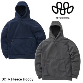25-26 Teton Bros ティートン ブロス OCTA Fleece Hoody フリース フーディ 速乾 2025 FW 25秋冬モデル 正規販売店 2025-2026 Fall/Winter TB253-44M