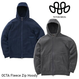 25-26 Teton Bros ティートン ブロス OCTA Fleece Zip Hoody フリース ジップ フーディ 速乾 2025 FW 25秋冬モデル 正規販売店 2025-2026 Fall/Winter TB253-57M