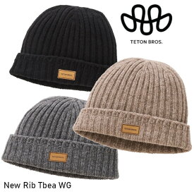 25-26 Teton Bros ティートン ブロス New Rib Tbea WG ビーニー ニット帽 2025 FW 25秋冬モデル 正規販売店 2025-2026 Fall/Winte TB253-51M メール便発送