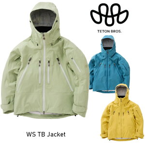 25-26 Teton Bros eB[g uX WS TB Jacket fB[X WPbg obNJg[ 2025 FW 25H~f K̔X 2025-2026 Fall/Winter TB253-01W