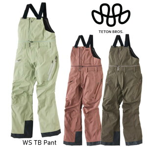 25-26 Teton Bros eB[g uX WS TB Pant fB[X ru pc obNJg[ 2025 FW 25H~f K̔X 2025-2026 Fall/Winter TB253-02W