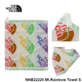 The North Face ザ・ノース・フェイス Mt.Rainbow Towel S NNB22220 マウンテン レインボー タオル S ベビー 今治産 ハンドタオル オーガニックコットン アウトドア 正規品取扱店 メール便発送