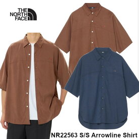 The North Face ザ・ノース・フェイス S/S Arrowline Shirt NR22563 ショートスリーブ アローライン シャツ ユニセックス UV アウトドア 正規品取扱店 メール便発送