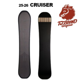 特典付き 25-26 T.J Brand ティージェイブランド スノーボード CRUISER 157MW クルーザーオールマウンテンフリースタイルボード TJ BRAND SNOWBOARD スノーボード 板 正規販売店 2025-2026