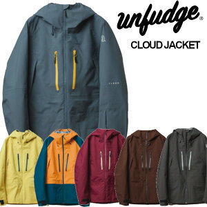 25-26 unfudge At@bW CLOUD JACKET NEh WPbg Xm[{[h EGA K̔X Xm[ EFA SNOWBOARD 2025-2026