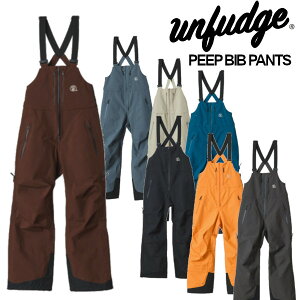 IׂTt 25-26 unfudge At@bW PEEP BIB PANTS s[v ru pc Xm[{[h EGA obNJg[ K̔X Xm[ EFA SNOWBOARD 2025-2026 \񏤕i