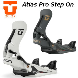 ���T�t�� 26-27 UNION ���j�I�� Atlas Pro Step On �A�g���X �v�� �X�e�b�v �I�� �r���f�B���O �o�C���f�B���O BINDING ���K�̔��X �X�m�[�{�[�h SNOWBOARD 2026-2027 ���\�񏤕i