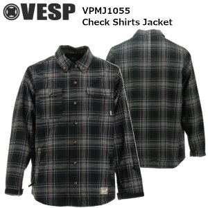 24-25 VESP ׃Xv VPMJ1055 Check Shirts Jacket `FbN Vc WPbg Y fB[X Xm[{[h EGA Xm[ EFA K̔X SNOWBOARD 2024-2025