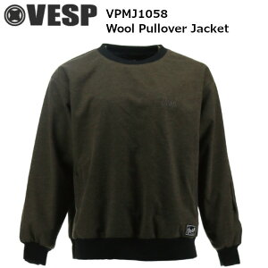 24-25 VESP べスプ VPMJ1058 Wool Pullover Jacket ウール プルオーバー ジャケット メンズ レディース スノーボード ウエア スノー ウェア 正規販売店 SNOWBOARD 2024-2025