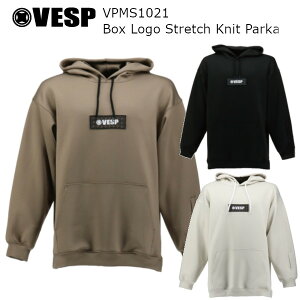 23-24 VESP ׃Xv VPMS1021 Box Logo Stretch Knit Parka {bNX S Xgb` jbg p[J Y fB[X Xm[{[h SNOWBOARD 2023-2024