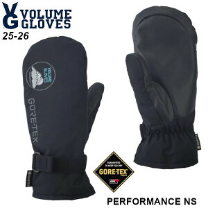 25-26 VOLUME GLOVES {[ PERFORMANCE NS GORE-TEX BLACK SAebNX ~g O[u K̔X 2025-2026 \񏤕i