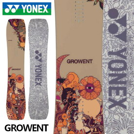 特典付き 25-26 YONEX ヨネックス スノーボード GROWENT グローエント メンズ グラトリ SNOWBOARD 正規販売店 ボード 板 2025-2026 GW25
