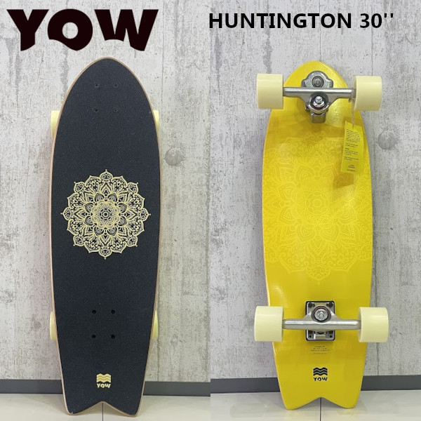 YOW SURF SKATE ヤウ サーフスケート HUNTINGTON 30'' ハンティントン 30'' スケボー 日本正規販売店 コンプリート  | VOLTAGE