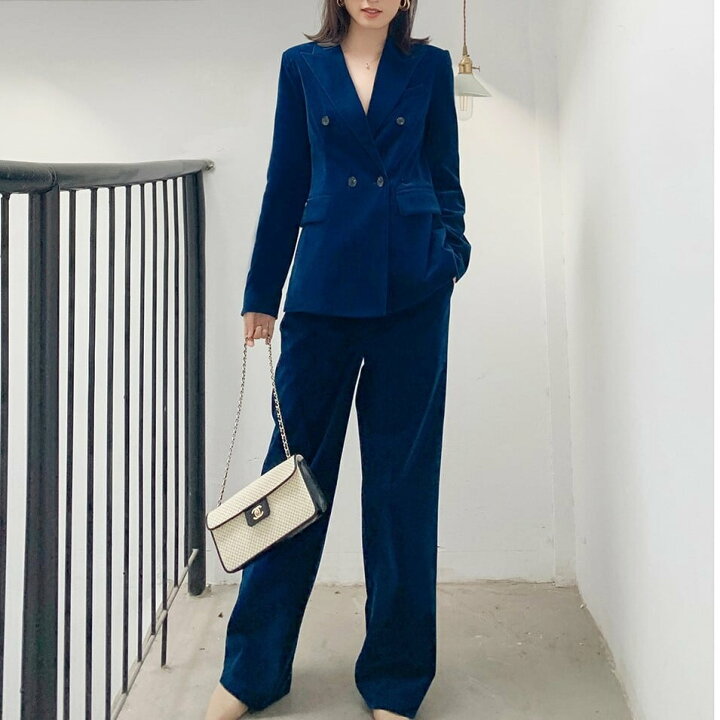 楽天市場】セットアップ 2点 レディース テーラードジャケット  