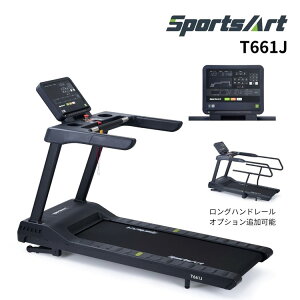 NEW �g���b�h�~�� T661J SportsArt �����j���O�}�V�� �Ɩ��p �L�_�f�^�� �_�C�G�b�g �����^�� �t�B�b�g�l�X�}�V�� �S�x�g���[�j���O �X��0�`15�� �Œᑬ�x0.2�`12km/h 4.0HP IAC�C���_�N�V�������[�^�[ 
