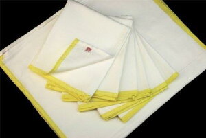 日東紡の新しいふきん12枚組 黄