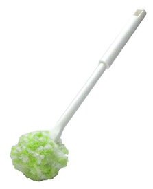 サンコー やわらか トイレブラシ 傷がつきにくい スリム グリーン びっくりフレッシュ 日本製 BF-65