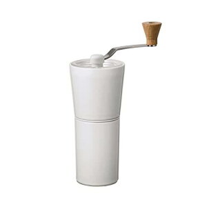 HARIO(�n���I)Ceramic Coffee Grinder �R�[�q�[��30g �z���C�g �L�c�� �V���v�� S-CCG-2-W