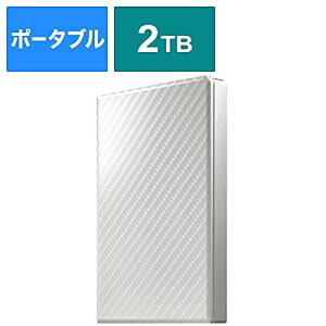 I-O DATA USB 3.1 Gen 1Ή|[^un[hfBXNJNZ ~bNzCg 2TB HDPT-UTS2W