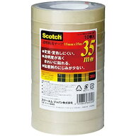 3M スコッチ 透明テープ 10巻パック 15mm×35m 大巻 500-3-1535-10P
