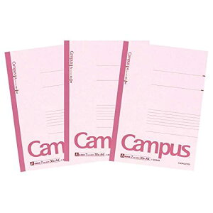 コクヨ ノート キャンパスノート A4 A罫 3冊パック ノ-203ANX3