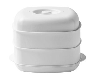 伊原企販 most たふたしなセイロ ホワイト サイズ:約W15.6 D17.5 H13.1 most1