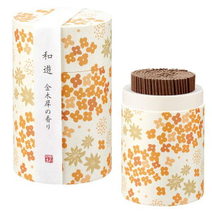 カメヤマ 和遊 金木犀(きんもくせい)の香り 約90g 約300本 お線香 お香 ミニ寸