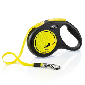 フレキシ (flexi) ニューネオン テープ S(15kg未満) 5m 犬用リード