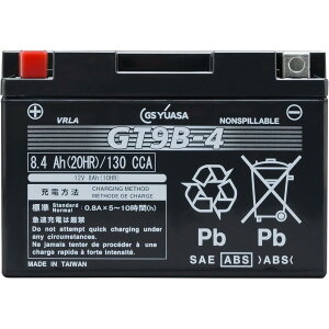 GS YUASA W[GXAT V[h^ oCNpobe[ t[d GT9B-4