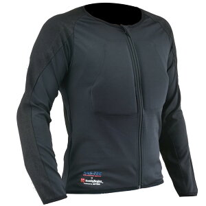 デイトナ(Daytona) SAS-TEC(サステック) バイク用 プロテクター インナー ウェア CE規格 JMCA推奨 瞬間硬化 耐切創(HPPE)/ストレッチ生地 HBP-018 ブラック Lサイズ 24006