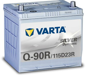 VARTA(�o���^) Silver Dynamic Q-90R/115D23R ���Y�ԗp�o�b�e���[ �A�C�h�����O�X��/�[�d�����/�W���� �������E�����e�i���X�t���[�� Q-85R�݊�