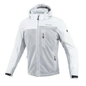 KOMINE 2025f JK-1143 veNgbVp[J[e oCNp tČ CEKiveN^[ bV K Chidori Silver 2XL